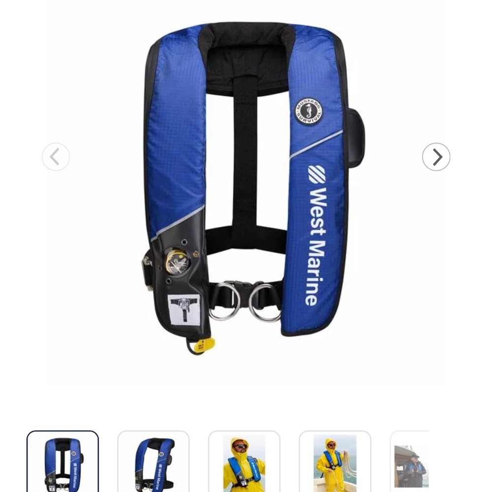 West Marine Blue Life Jacket